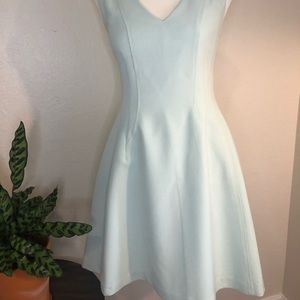 Banana Republic fit and flare mint dress